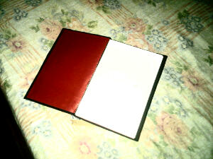 A hardcover book made by moi!
