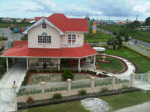 A snapshot from the gym's balcony